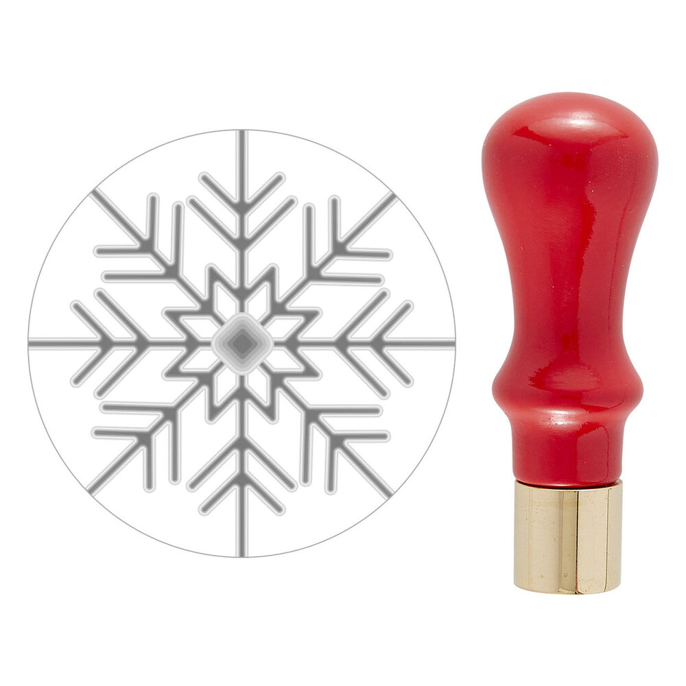 Spellbinders Holiday Magic Snowflake Mini 3D Wax Seal Stamp (WSM-008) Spellbinders Holiday Magic Snowflake Mini 3D Wax Seal Stamp (WSM-008)