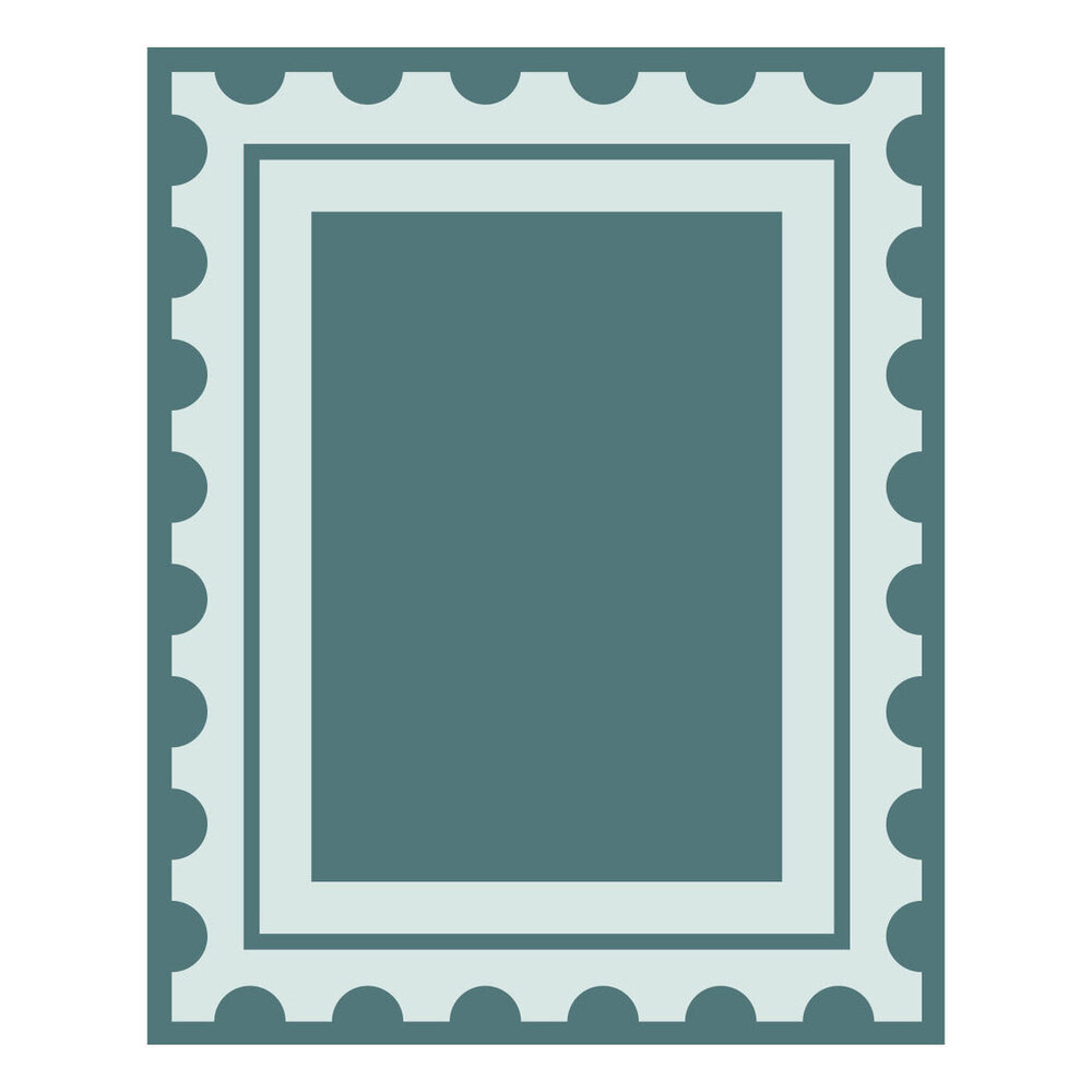 Spellbinders Holiday Magic Wax Seal Stamps 2 Pack Frames (WS-134)