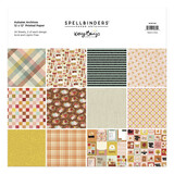 Spellbinders Autumn Archives 12x12 Inch Paper Pad (SCSP-022)