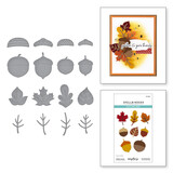 Spellbinders Autumn Archives Falling Leaves Dies (S4-1484)