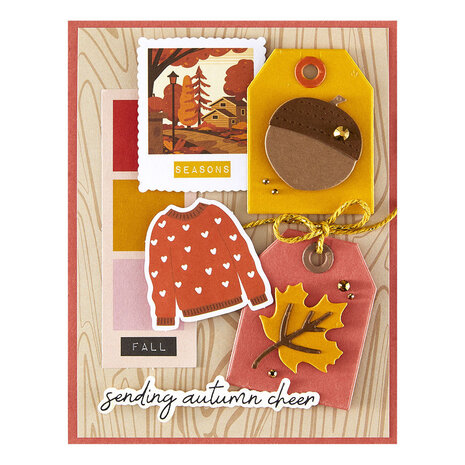 Spellbinders Autumn Archives Documenting Labels Dies (S4-1485) Spellbinders Autumn Archives Documenting Labels Dies (S4-1485)