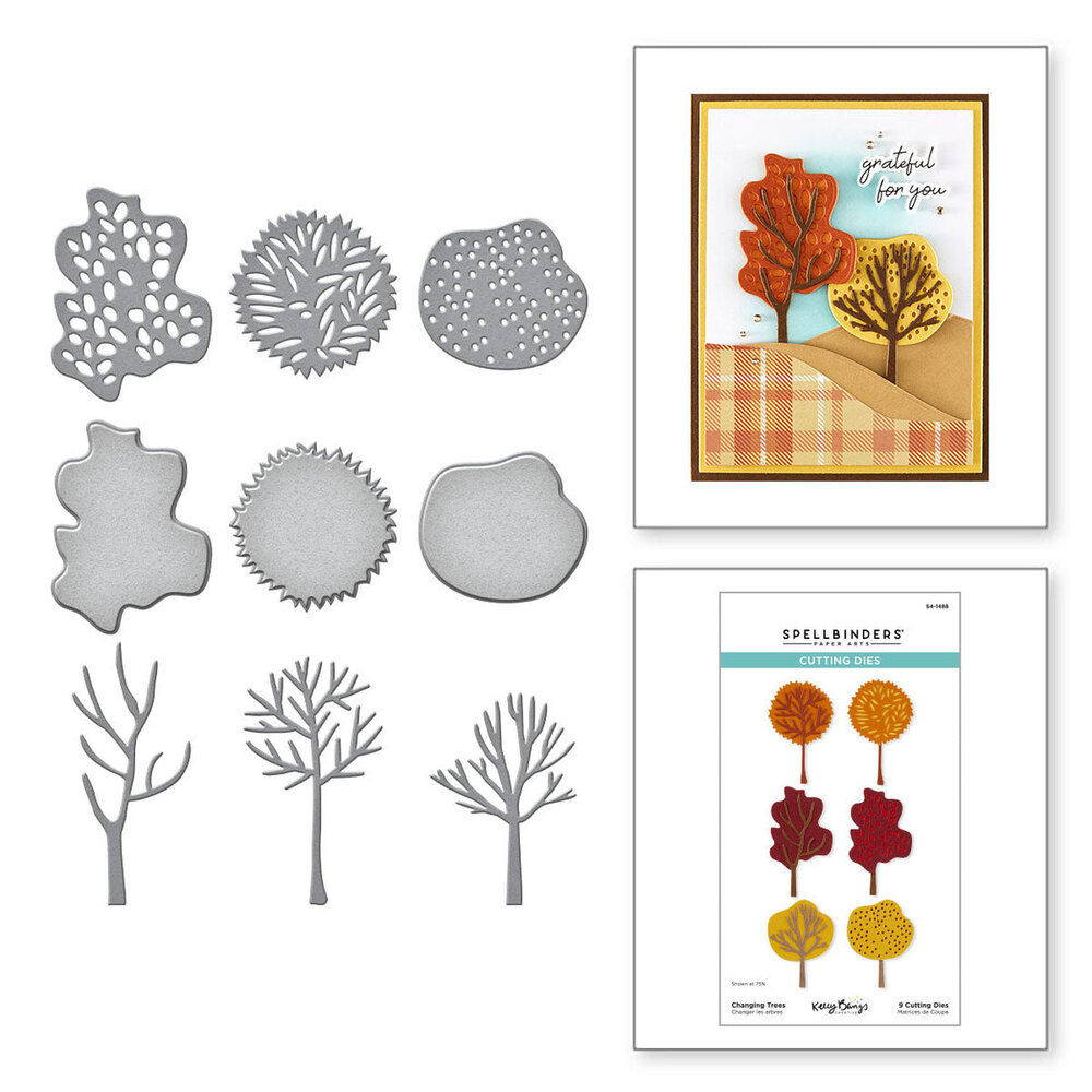 Spellbinders Autumn Archives Changing Trees Dies (S4-1488) Spellbinders Autumn Archives Changing Trees Dies (S4-1488)