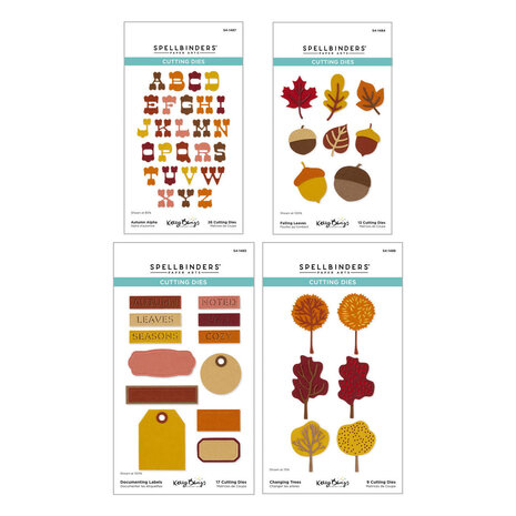 Spellbinders Autumn Archives Dies Bundle (BD-1002)