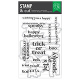 Hero Arts Hocus Pocus Season’s Creepings Clear Stamps & Dies (DC328)