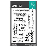 Hero Arts Hocus Pocus Season’s Creepings Clear Stamps (CM819)