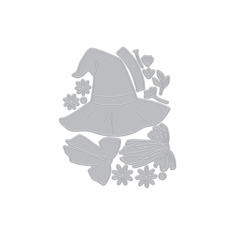 Hero Arts Hocus Pocus The Witch’s Hat Dies (DF260) Hero Arts Hocus Pocus The Witch’s Hat Dies (DF260)