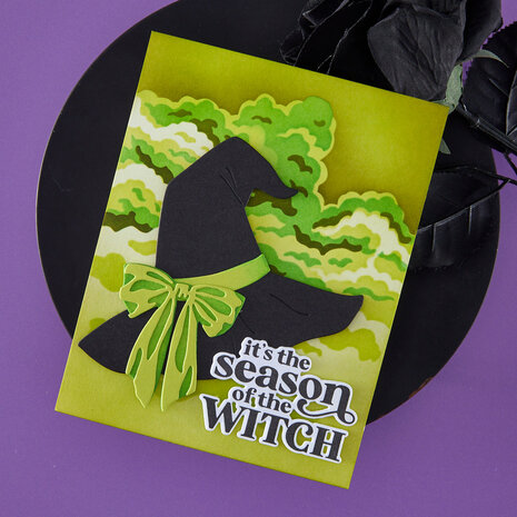 Hero Arts Hocus Pocus Spooky Season Betterpress & Foil Plate (HD101)