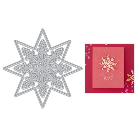 Hero Arts Very Merry Snowflake Star Dies (DF257) Hero Arts Very Merry Snowflake Star Dies (DF257)
