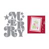 Hero Arts PRE-ORDER Very Merry Merry Betterpress & Foil Plate (HP124) Hero Arts PRE-ORDER Very Merry Merry Betterpress & Foil Plate (HP124)