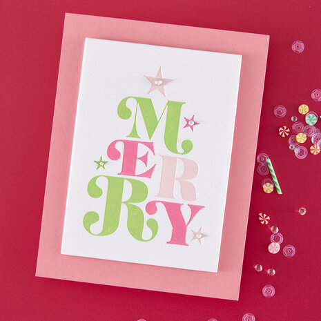 Hero Arts Very Merry Merry Betterpress & Foil Plate (HP124) Hero Arts Very Merry Merry Betterpress & Foil Plate (HP124)