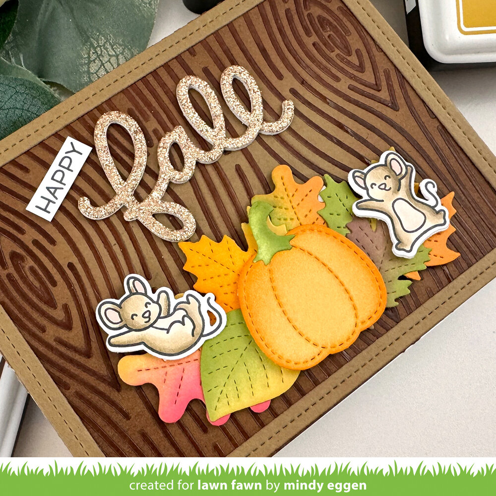 Lawn Fawn Woodgrain Stencil (LF3874)