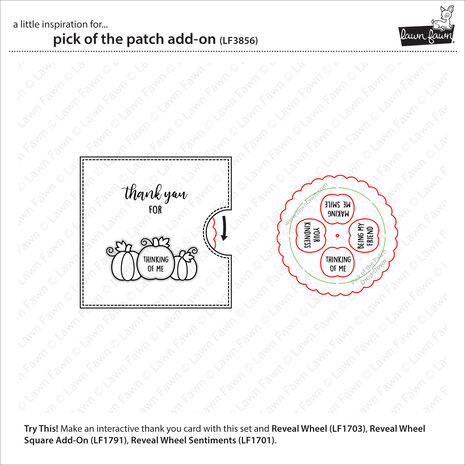 Lawn Fawn Pick of the Patch Add-On Clear Stamps (LF3856)