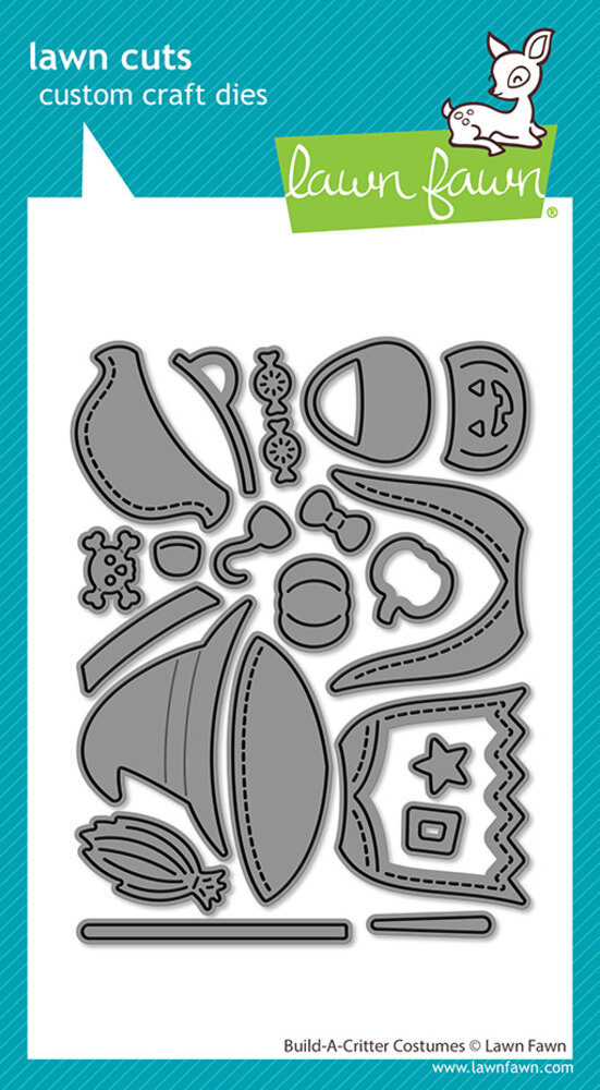 Lawn Fawn Build-A-Critter Costumes Dies (LF3852)