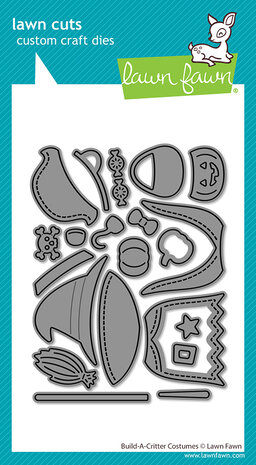 Lawn Fawn Build-A-Critter Costumes Dies (LF3852)