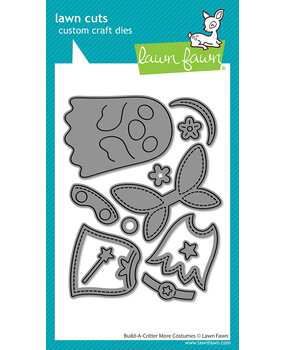 Lawn Fawn Build-A-Critter More Costumes Dies (LF3853)