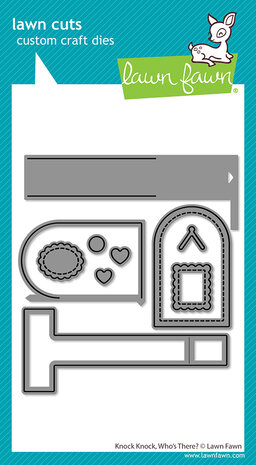 Lawn Fawn Knock Knock, Who's There? Dies (LF3863)