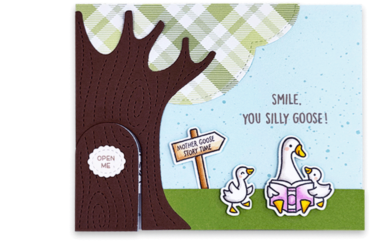 Lawn Fawn Knock Knock, Who's There? Dies (LF3863)