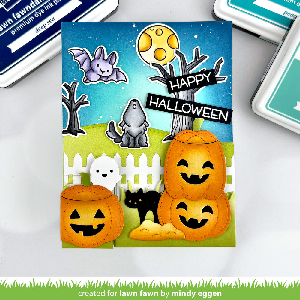 Lawn Fawn Knock Knock, Who's There? Rectangle Door Add-On Dies (LF3864)