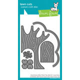 Lawn Fawn Knock Knock, Who's There? Tree Add-On Dies (LF3865)