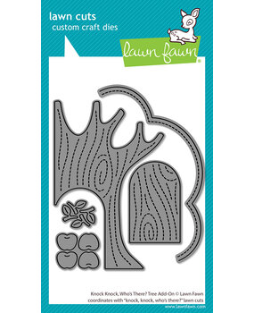 Lawn Fawn Knock Knock, Who's There? Tree Add-On Dies (LF3865)