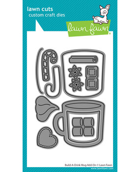 Lawn Fawn Build-A-Drink Mug Add-On Dies (LF3868) Lawn Fawn Build-A-Drink Mug Add-On Dies (LF3868)