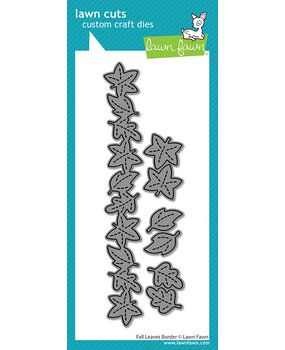 Lawn Fawn Fall Leaves Border Dies (LF3869)