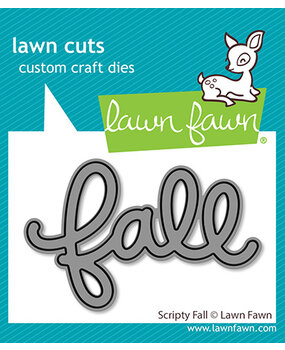 Lawn Fawn Scripty Fall Dies (LF3871) Lawn Fawn Scripty Fall Dies (LF3871)