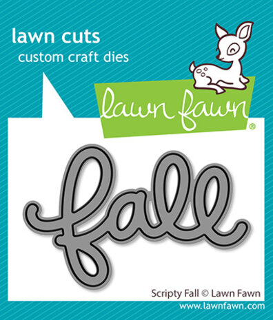 Lawn Fawn Scripty Fall Dies (LF3871) Lawn Fawn Scripty Fall Dies (LF3871)