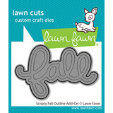 Lawn Fawn Scripty Fall Outline Dies (LF3872)