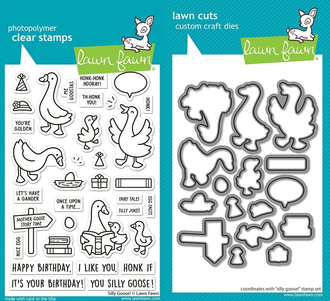 Lawn Fawn Halloween Mice Stamp & Die DUO (LF3849)