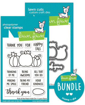 Lawn Fawn Pick of the Patch Add-On Stamp & Die DUO (LF3857) Lawn Fawn Pick of the Patch Add-On Stamp & Die DUO (LF3857)