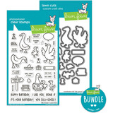 Lawn Fawn Silly Goose! Stamp & Die DUO (LF3845)