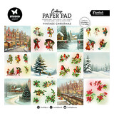 Studio Light Essentials Vintage Christmas 8x8 Inch Collage Paper Pad (SL-ES-CPP374)