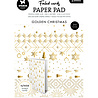 Studio Light PRE-ORDER Essentials Golden Christmas Foiled Cards Paper Pad (SL-ES-PP383) Studio Light PRE-ORDER Essentials Golden Christmas Foiled Cards Paper Pad (SL-ES-PP383)