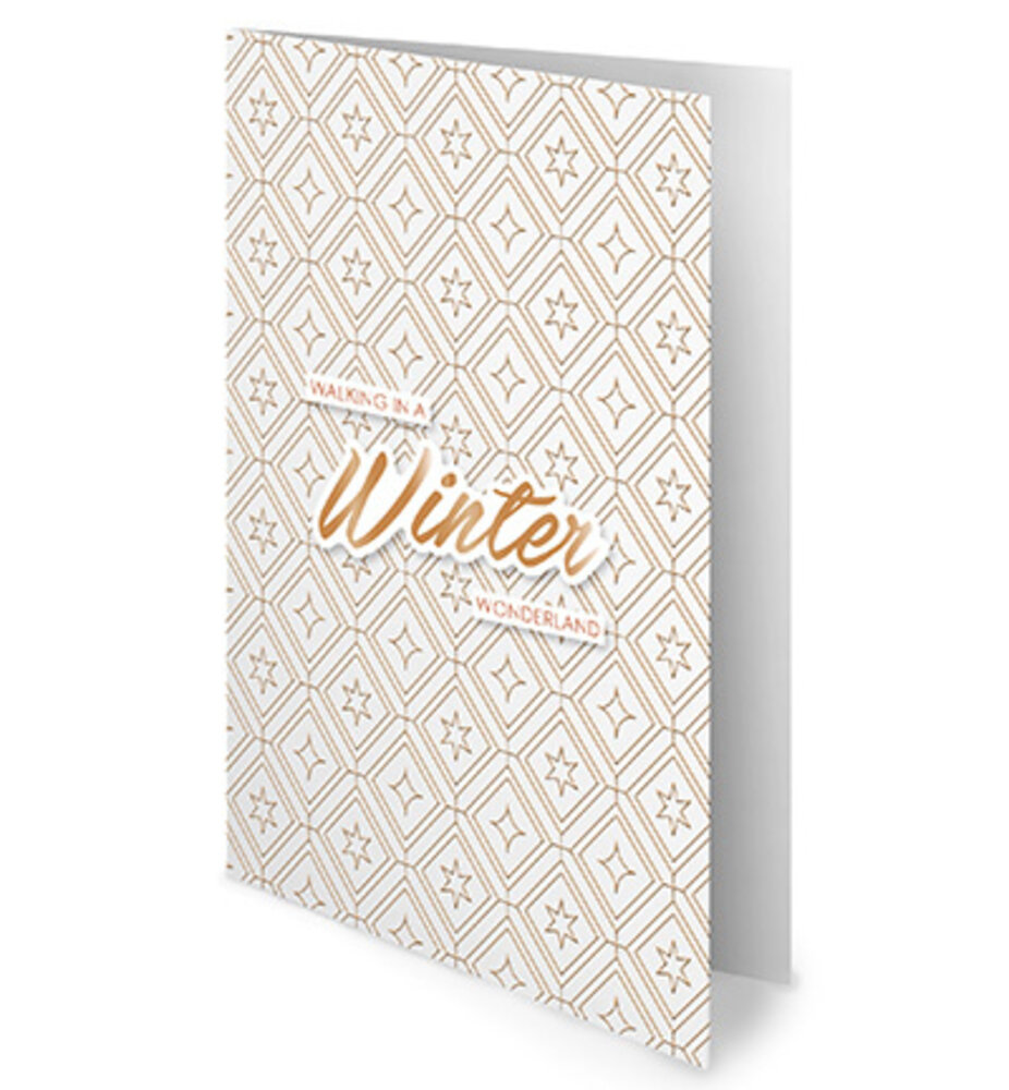 Studio Light Essentials Bronze Christmas Foiled Cards Paper Pad (SL-ES-PP385) Studio Light Essentials Bronze Christmas Foiled Cards Paper Pad (SL-ES-PP385)