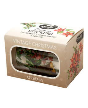 Studio Light Christmas Essentials Clear Stickers on Roll Vintage Christmas Greens (SL-ES-STIC46) Studio Light Christmas Essentials Clear Stickers on Roll Vintage Christmas Greens (SL-ES-STIC46)