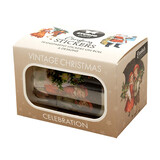 Studio Light Christmas Essentials Clear Stickers on Roll Vintage Christmas Celebration (SL-ES-STIC47)