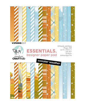 Creative Craftlab Essentials Sweater Weather A5 Paper Pad (CCL-ES-DPP379) Creative Craftlab Essentials Sweater Weather A5 Paper Pad (CCL-ES-DPP379)