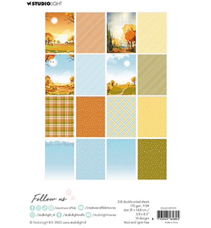 Creative Craftlab Essentials Sweater Weather A5 Paper Pad (CCL-ES-DPP379) Creative Craftlab Essentials Sweater Weather A5 Paper Pad (CCL-ES-DPP379)
