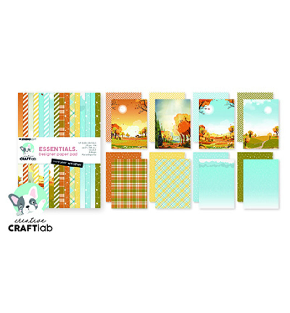 Creative Craftlab Essentials Sweater Weather A5 Paper Pad (CCL-ES-DPP379) Creative Craftlab Essentials Sweater Weather A5 Paper Pad (CCL-ES-DPP379)