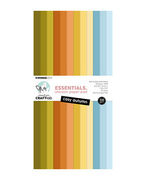 Creative Craftlab Essentials Cosy Autumn Slimline Unicolor Paper Pad (CCL-ES-UPP380) Creative Craftlab Essentials Cosy Autumn Slimline Unicolor Paper Pad (CCL-ES-UPP380)