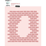 Creative Craftlab Essentials Bricks Masking Stencil (CCL-ES-MASK367)
