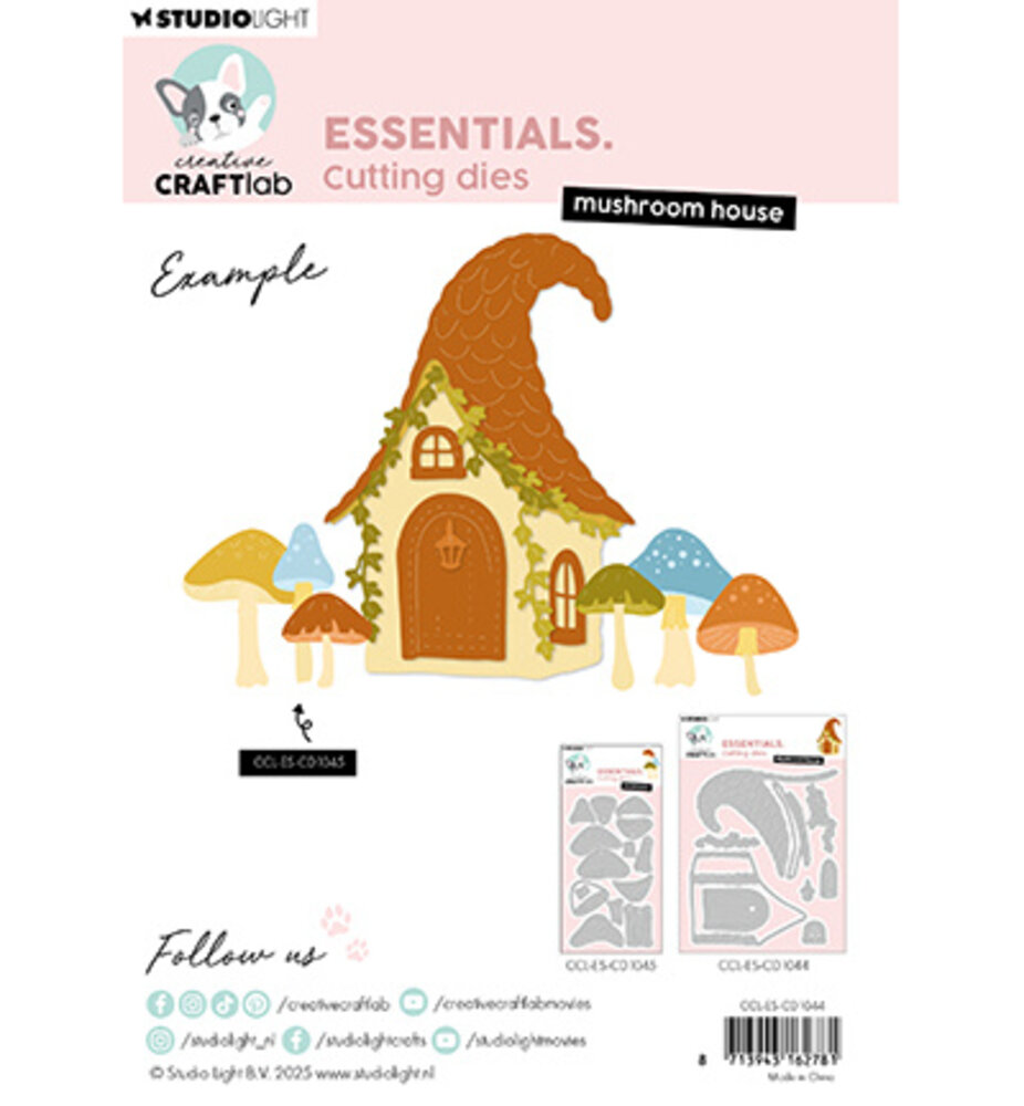 Creative Craftlab Essentials Dies Mushroom House (CCL-ES-CD1044)
