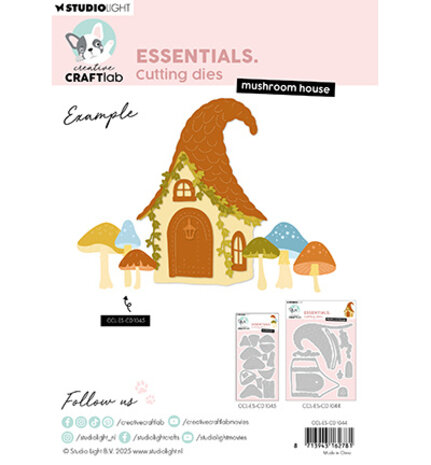 Creative Craftlab Essentials Dies Mushroom House (CCL-ES-CD1044)