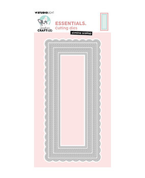 Creative Craftlab Essentials Dies Slimline Scallop (CCL-ES-CD1046) Creative Craftlab Essentials Dies Slimline Scallop (CCL-ES-CD1046)