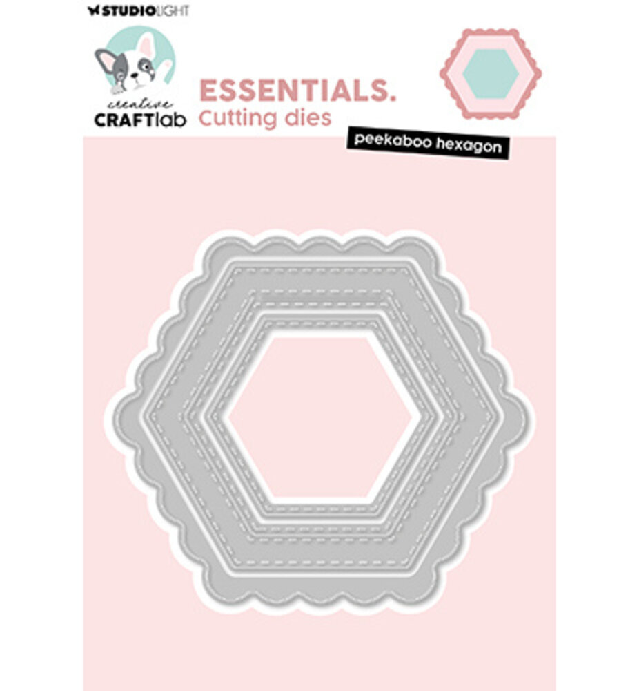 Creative Craftlab Essentials Dies Peekaboo Hexagon (CCL-ES-CD1047) Creative Craftlab Essentials Dies Peekaboo Hexagon (CCL-ES-CD1047)