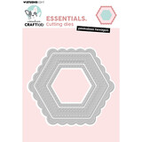Creative Craftlab Essentials Dies Peekaboo Hexagon (CCL-ES-CD1047)
