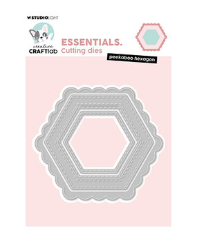 Creative Craftlab Essentials Dies Peekaboo Hexagon (CCL-ES-CD1047) Creative Craftlab Essentials Dies Peekaboo Hexagon (CCL-ES-CD1047)