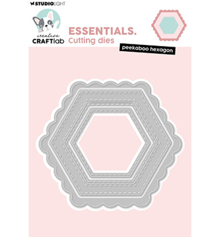 Creative Craftlab Essentials Dies Peekaboo Hexagon (CCL-ES-CD1047) Creative Craftlab Essentials Dies Peekaboo Hexagon (CCL-ES-CD1047)