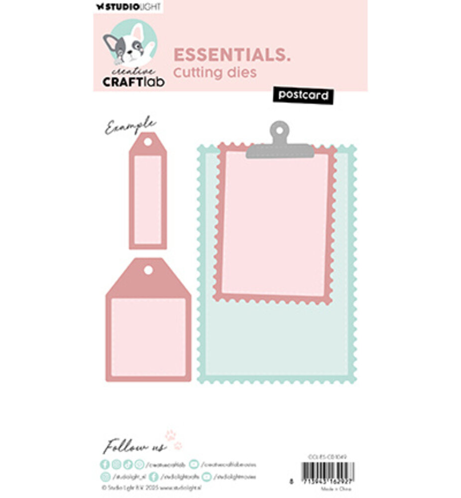 Creative Craftlab Essentials Dies Postcard (CCL-ES-CD1049) Creative Craftlab Essentials Dies Postcard (CCL-ES-CD1049)